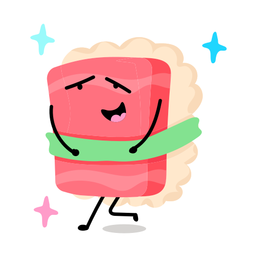 sushi gratuit sticker sushi gratuit sticker