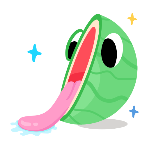 melon gratuit sticker