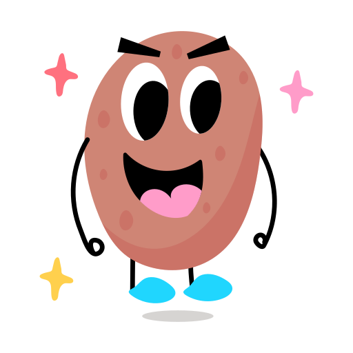 batata grátis figurinha batata grátis figurinha