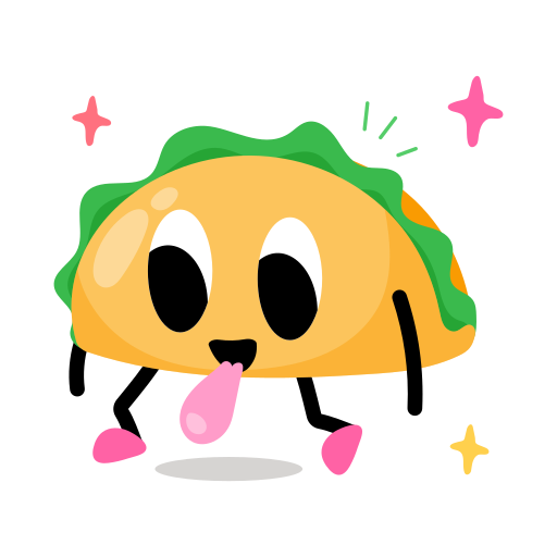 taco gratuit sticker taco gratuit sticker