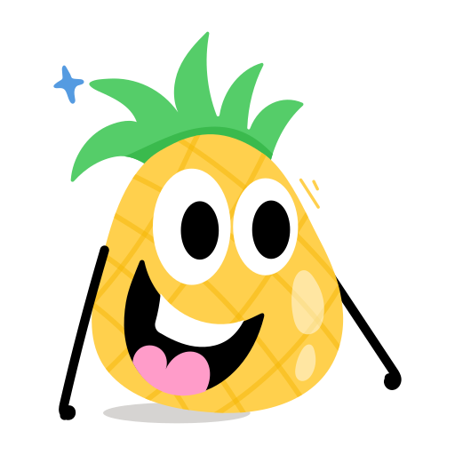 piña gratis sticker