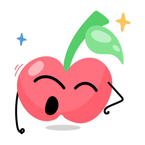 manzana gratis sticker