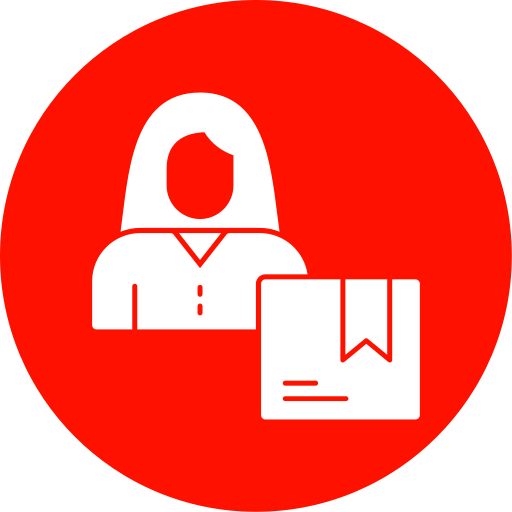 Женщина доставки бесплатно иконка Женщина доставки бесплатно иконка