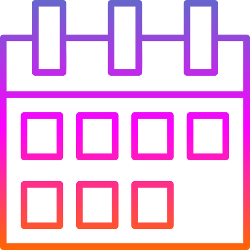 calendário grátis ícone