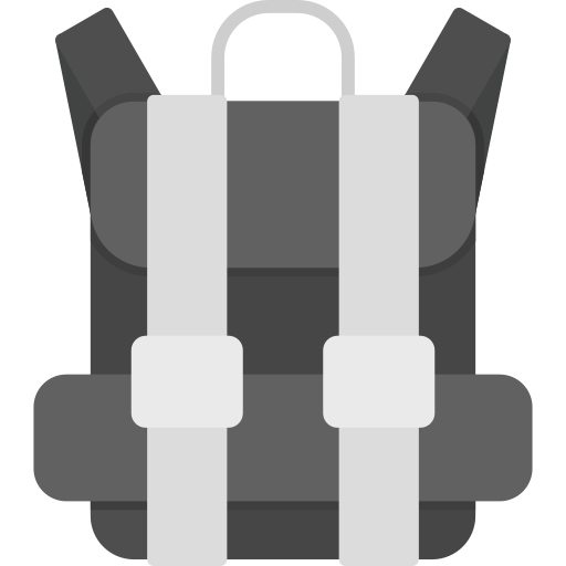 bolsa de viaje icono gratis