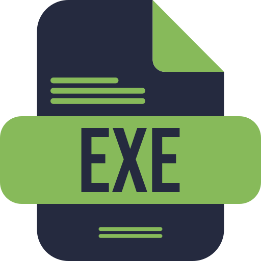 Exe free icon