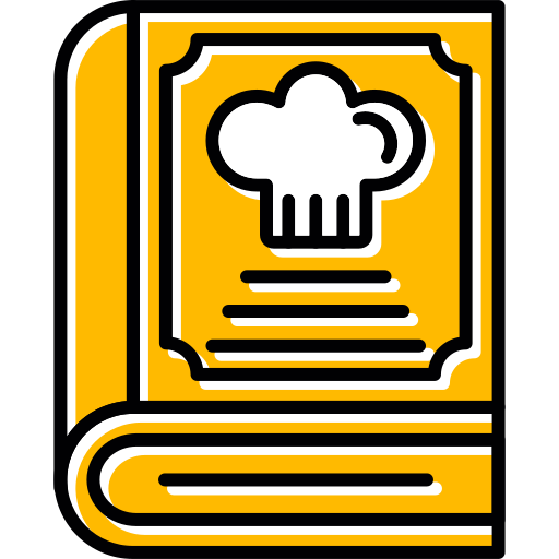 libro de cocina icono gratis