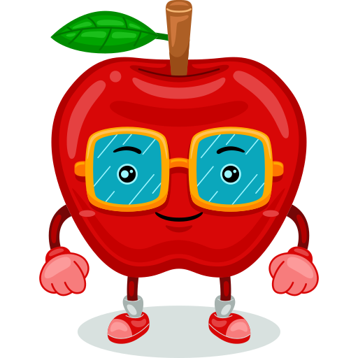 fruta de manzana icono gratis