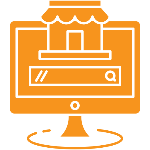 comercio electrónico icono gratis