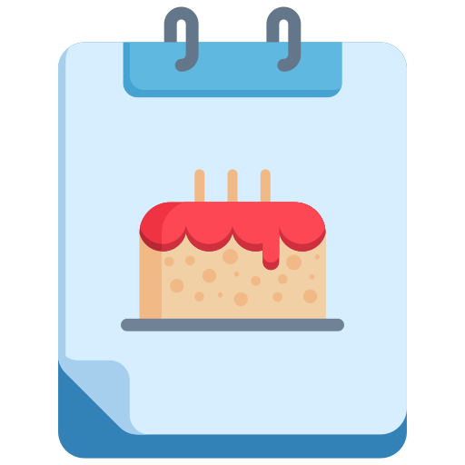 cumpleaños icono gratis