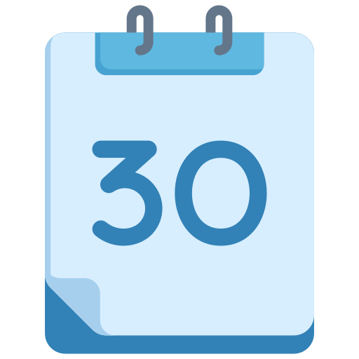 Calendar Generic color fill icon