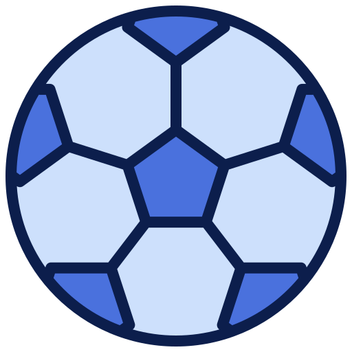 balón de fútbol icono gratis