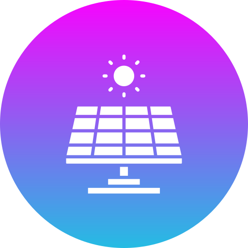 energía solar icono gratis