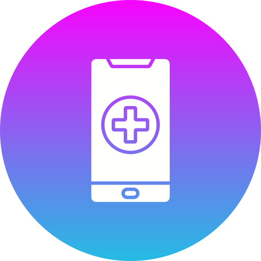 aplicación médica icono gratis