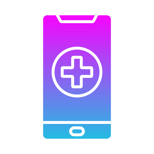 aplicación médica icono gratis