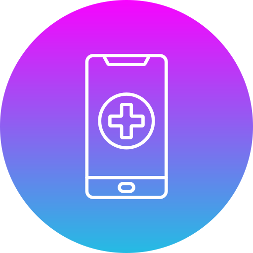 aplicación médica icono gratis