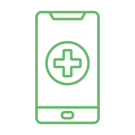 aplicación médica icono gratis