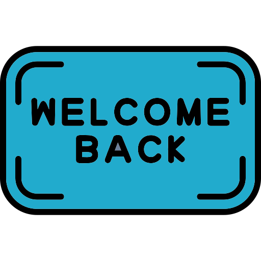 Welcome back Stickers - Free social media Stickers