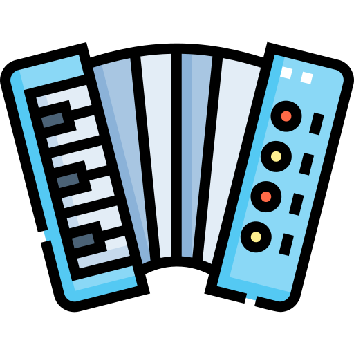 acordeón icono gratis