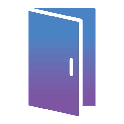 Open door free icon Open door free icon
