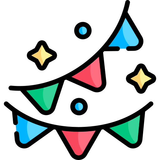 guirnalda icono gratis