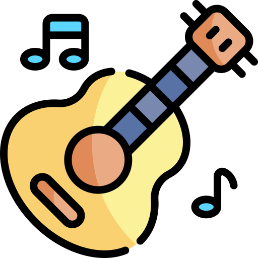guitarra icono gratis