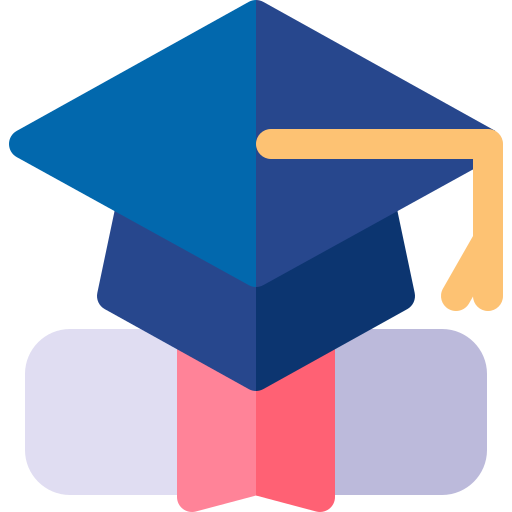 graduación icono gratis