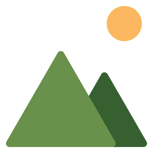 Mountain Generic color fill icon