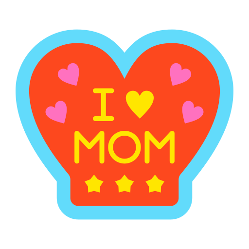 amo a la mamá icono gratis