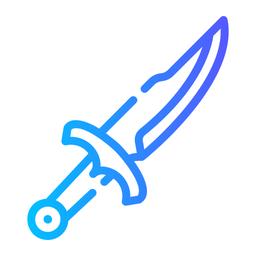 Knife Generic gradient outline icon