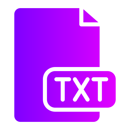 txt icono gratis