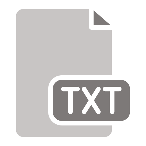 Txt Generic color fill icon