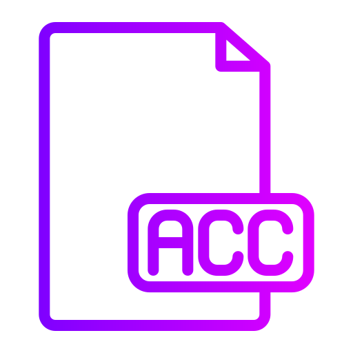 Acc Generic gradient outline icon