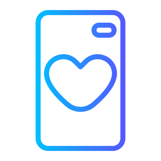 Phone case Generic gradient outline icon