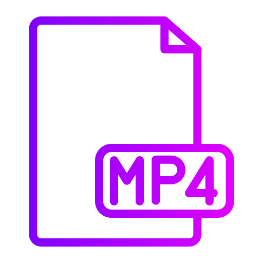 mp4 icono gratis