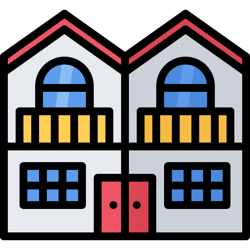 Duplex Coloring Color Icon