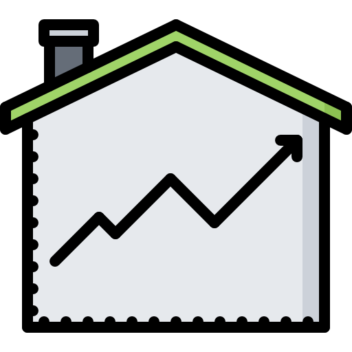 gráfico de linea icono gratis