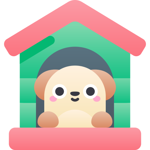 casa de perro icono gratis