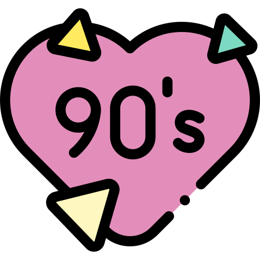 nineties icono gratis