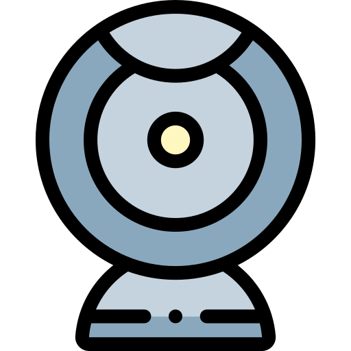 cámara web icono gratis