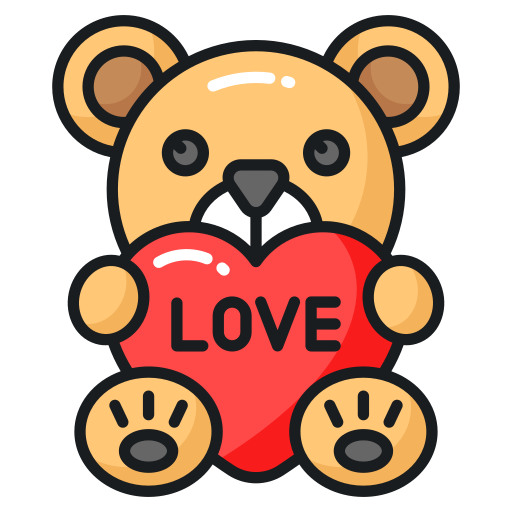 Teddy bear Generic color lineal-color icon