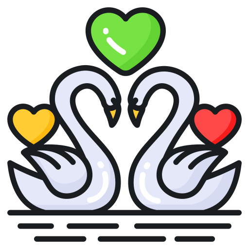 cisnes icono gratis