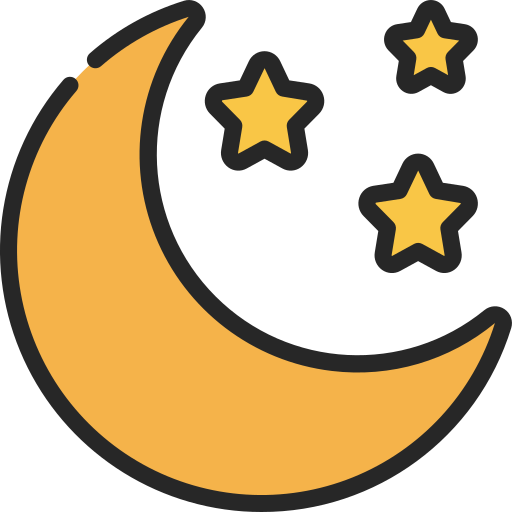 Crescent moon png icon sticker