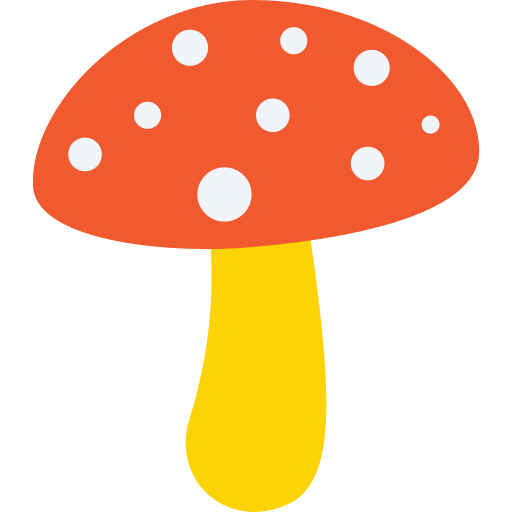 Mushroom Generic color fill icon