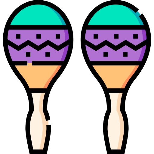 maracas icono gratis