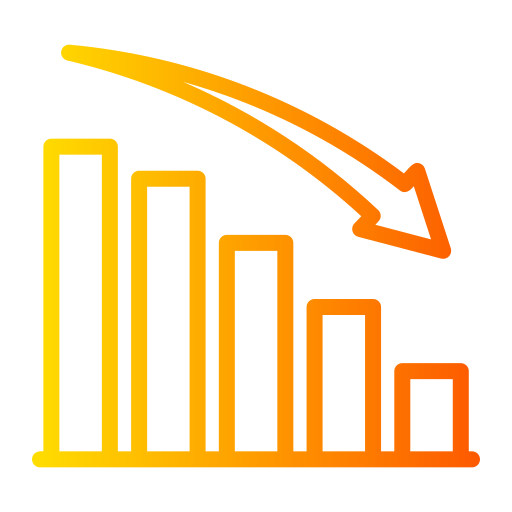 gráfico de barras icono gratis