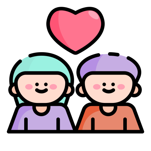 Relationship Generic color lineal-color icon