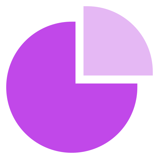 gráfico circular icono gratis