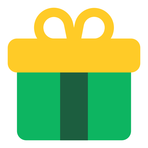 caja de regalo icono gratis