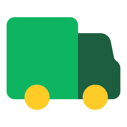 camión de reparto icono gratis
